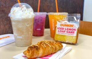 Bottled Drinks Menu With Prices dunkin donuts