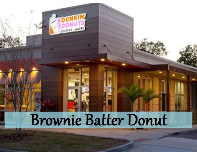 Brownie Batter Donut Dunkin