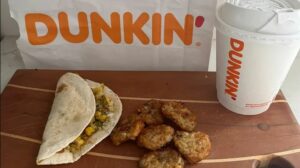 Dunkin' Breakfast Tacos are reasonably priced