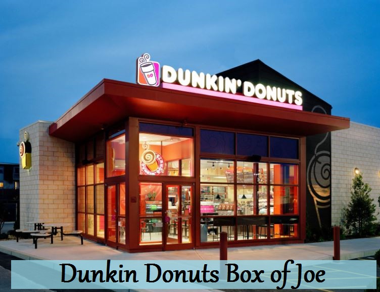 Dunkin Donuts Box of Joe