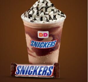 Dunkin’ Donuts Frozen Snickers Bar