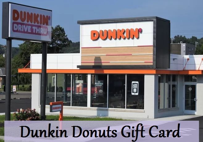 Dunkin Donuts Gift Card Balance