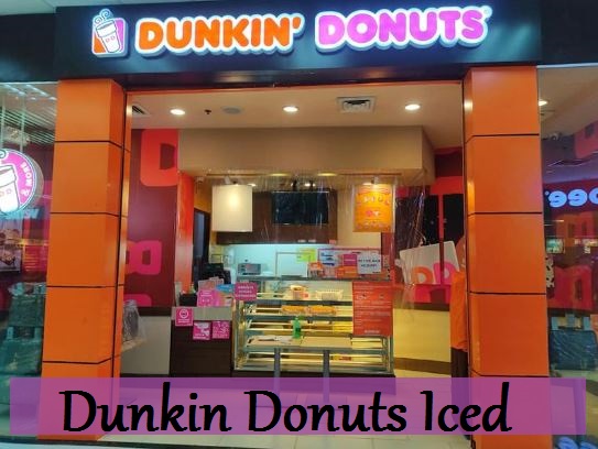 Dunkin Donuts Iced Coffee Menu