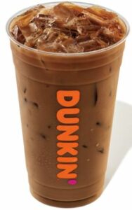 Dunkin' Donuts Iced coffee