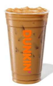 Dunkin Iced Pumpkin Swirl Coffee