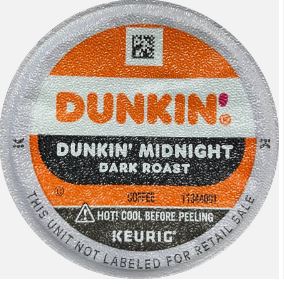 K-Cup 12 Count Dunkin’ Midnight 