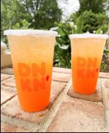 Peach Passion Fruit Dunkin’ Refresher