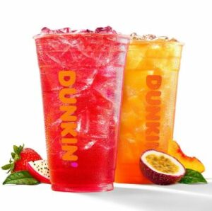 Strawberry Dragonfruit Dunkin’ Refresher